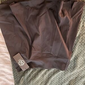 black tennis Skirt with Logo Tag